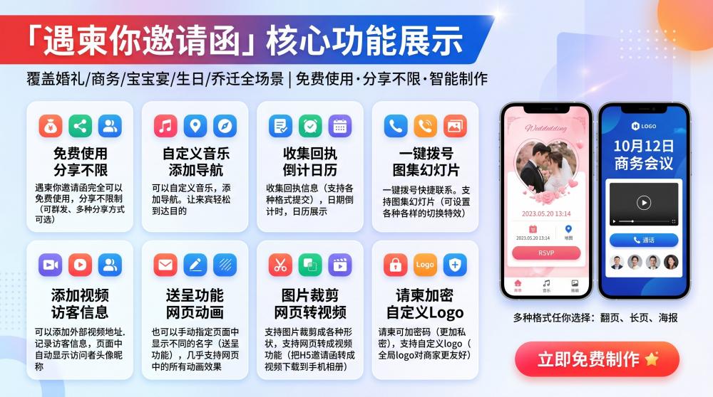 个体户开业必备｜零设计基础，几分钟搞定高颜值开业电子请柬